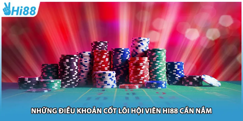 Những điều khoản cốt lõi hội viên Hi88 cần nắm